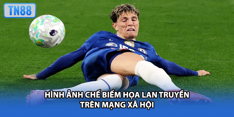 Hình ảnh chế biếm họa lan truyền trên mạng xã hội